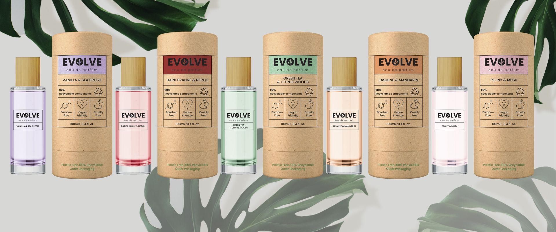 Evolve - perfumy w ekoopakowaniach